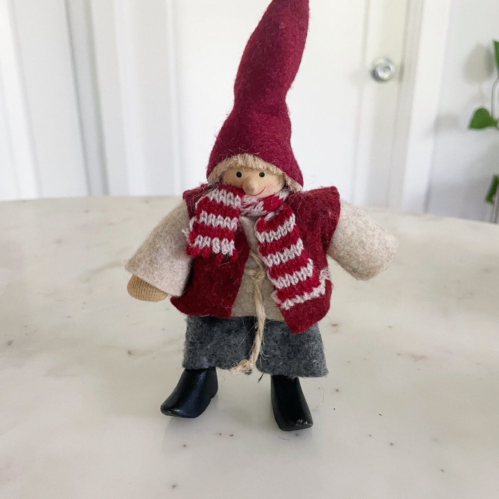 Waldorf Gnome, Posable, Sits & Stands